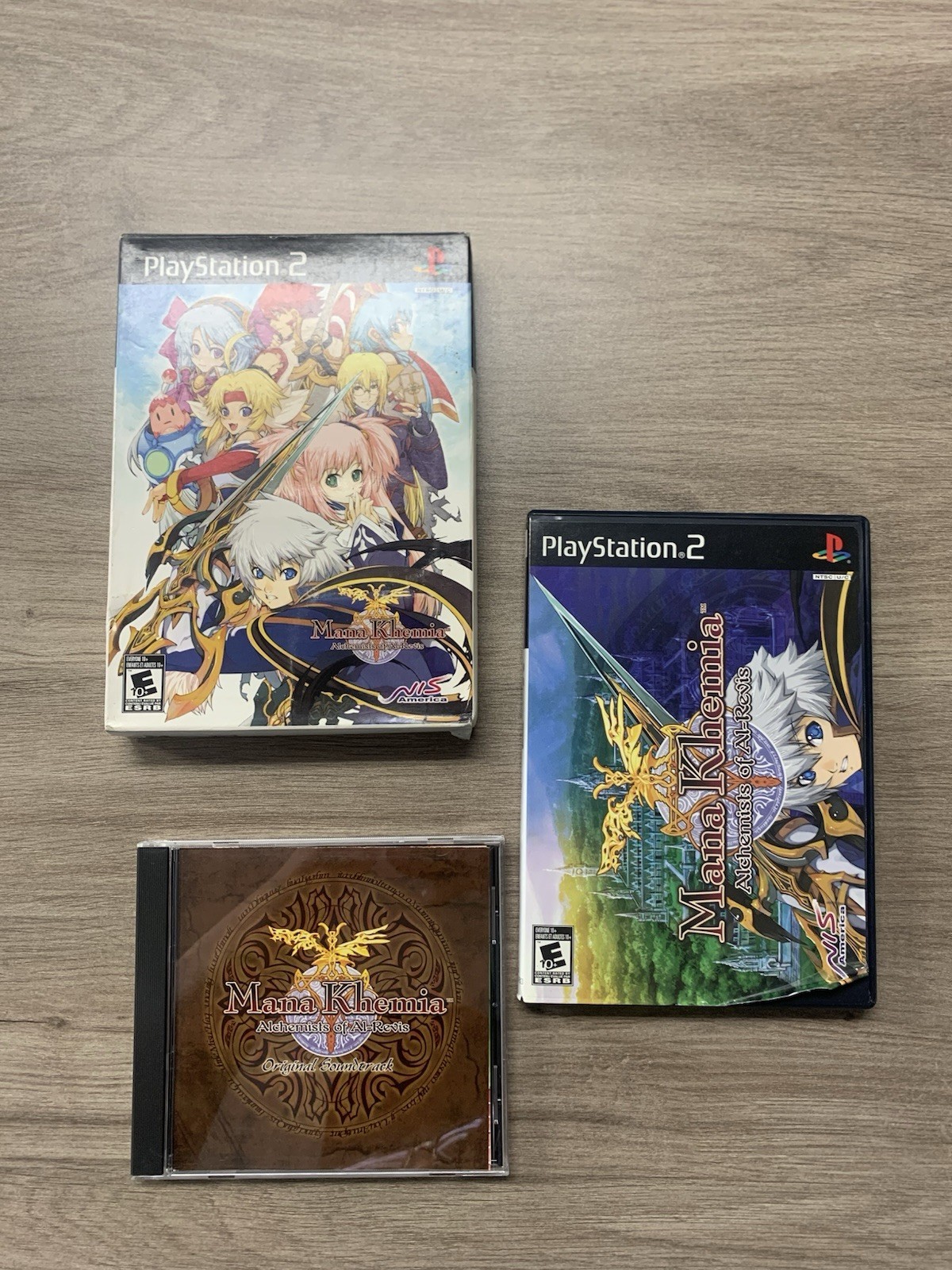 Mana Khemia: Alchemists of Al-Revis Premium Box (Sony PlayStation 2, 2008) C