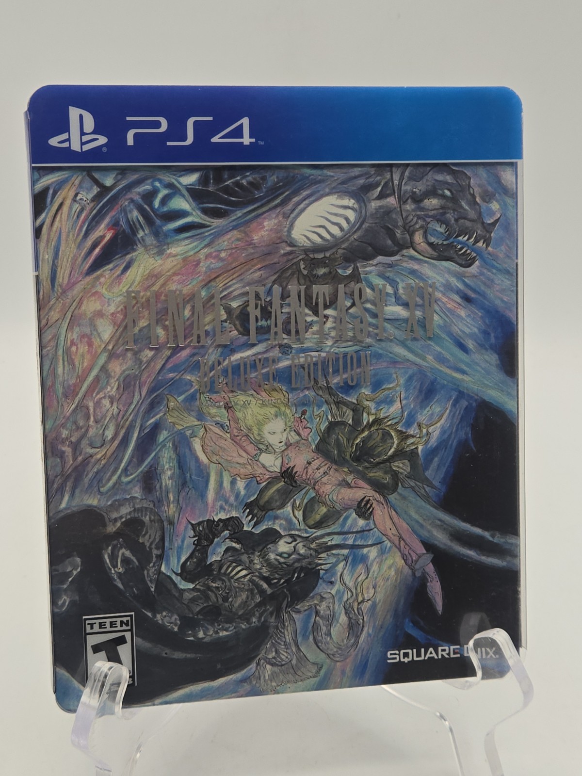 Final Fantasy XV 15 Deluxe Edition Sony PlayStation 4 PS4 SteelBook NO GAME DISC