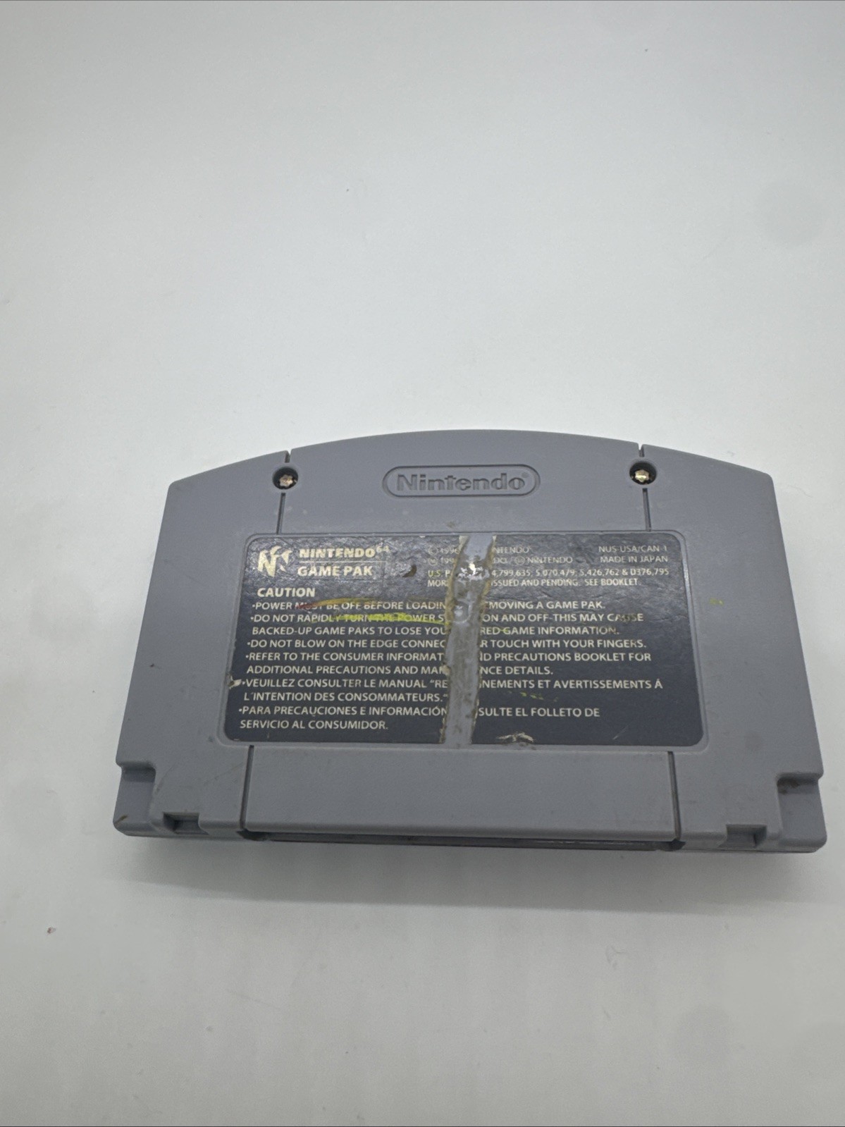 Pokemon Stadium (Nintendo 64, 2000) N64 Cartridge Tested Authentic
