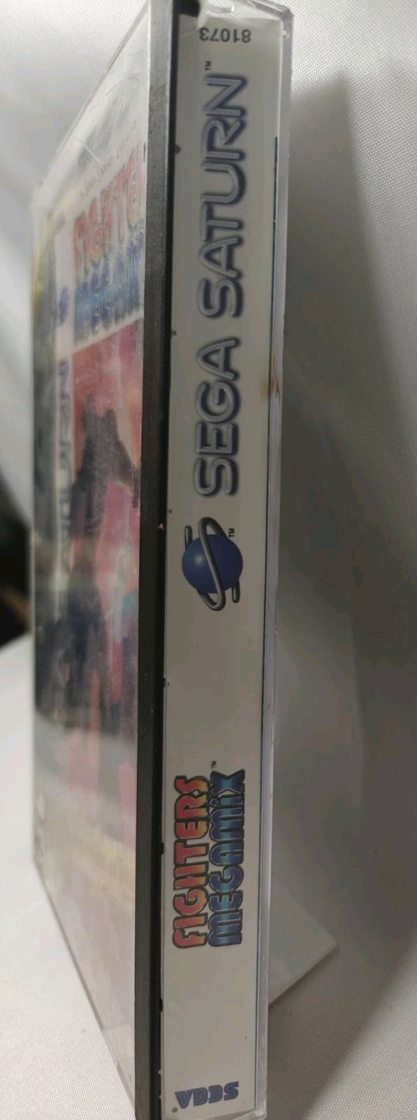 SEGA Sega Saturn – Fighters Megamix Fighting Game Multiplayer 1996 NTSC-U/C