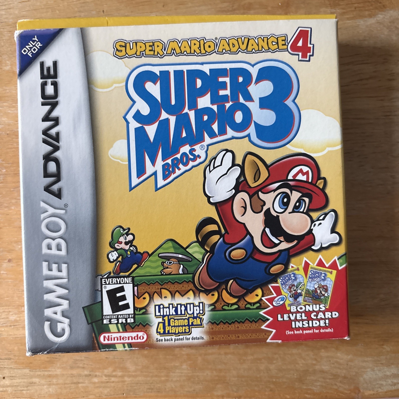Super Mario Advance 4: Super Mario Bros 3 Platformer GBA 2003