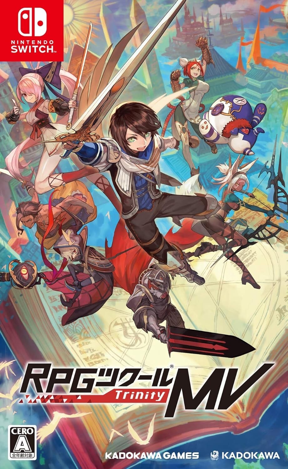 SW313 Nintendo switch soft RPG Maker MV Trinity Japan