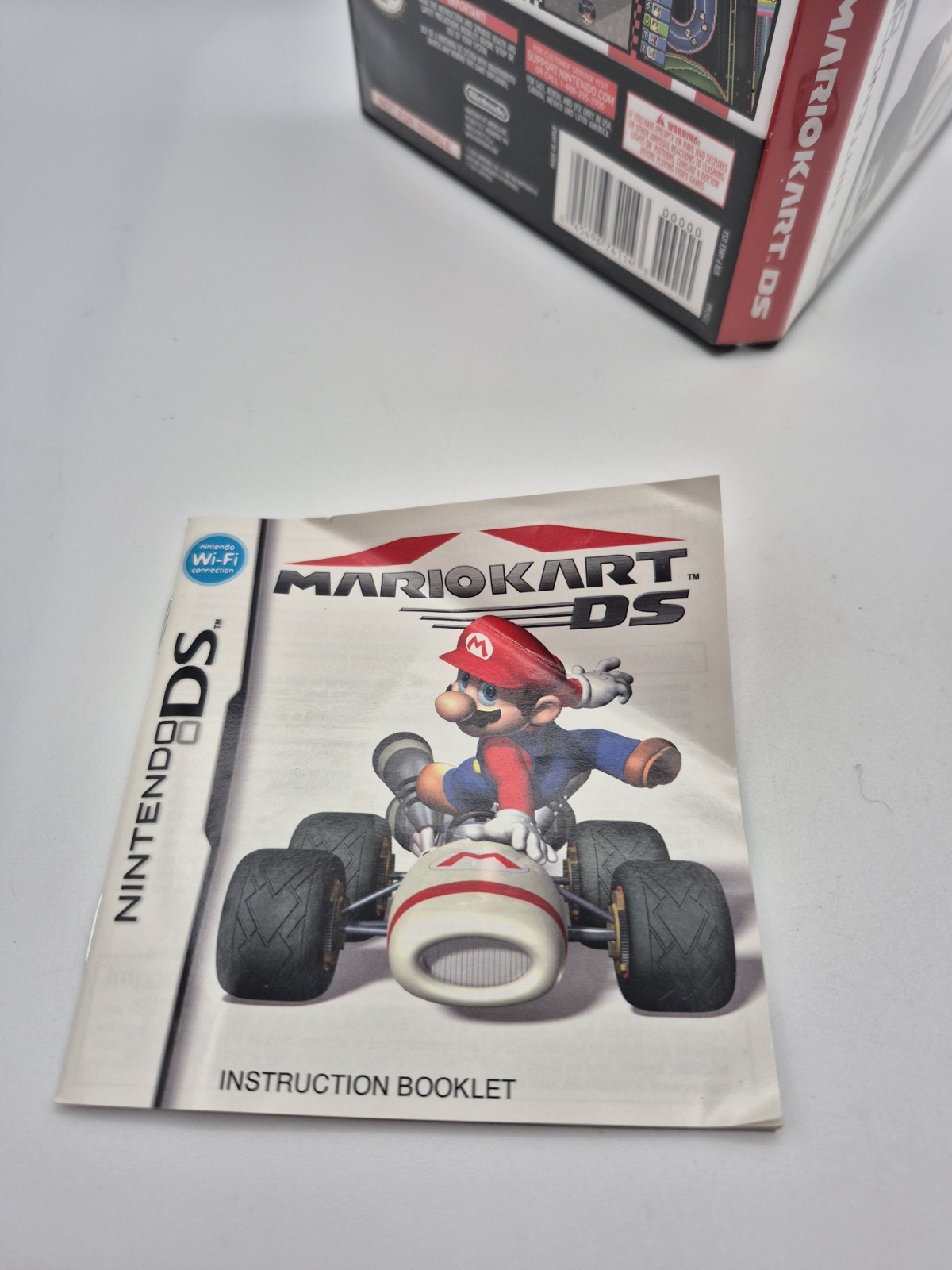 Mario Kart DS (Nintendo DS, 2005) Case, Cartridge, and Manual Tested Working