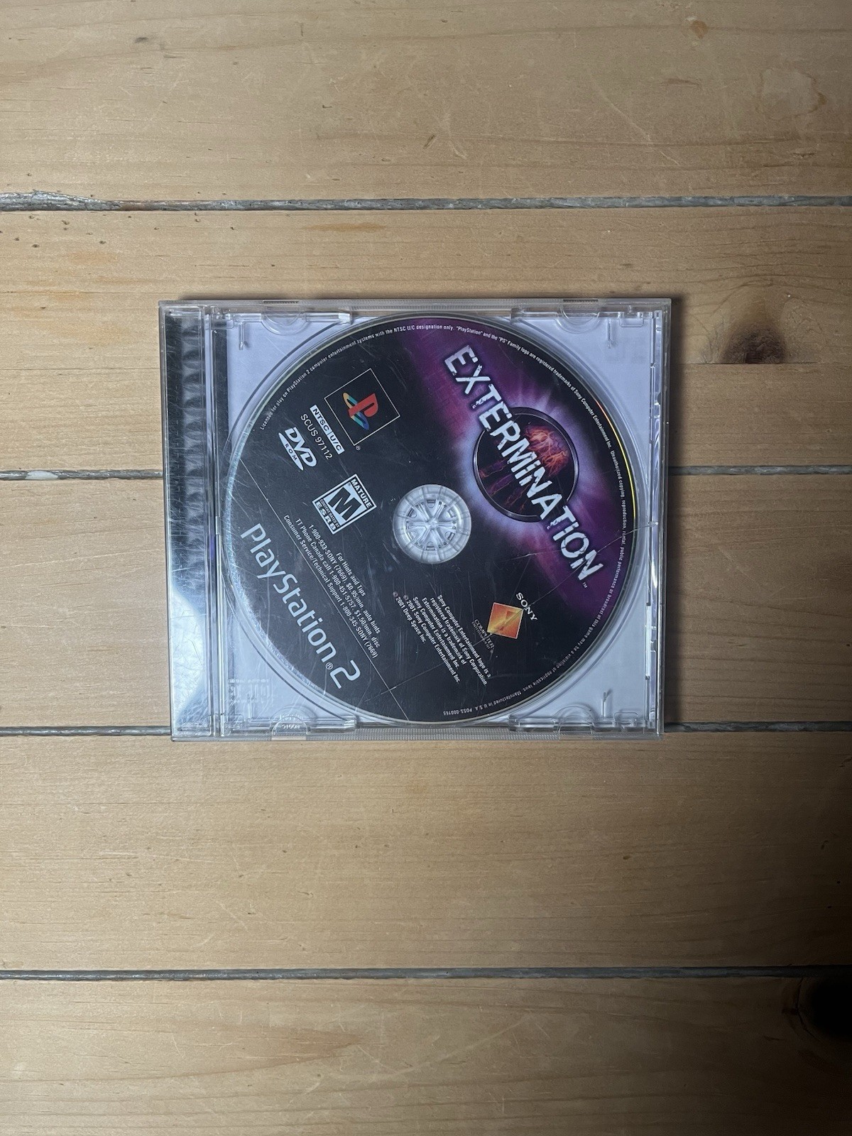 Extermination (Sony PlayStation 2, PS2) Disc Only – Tested
