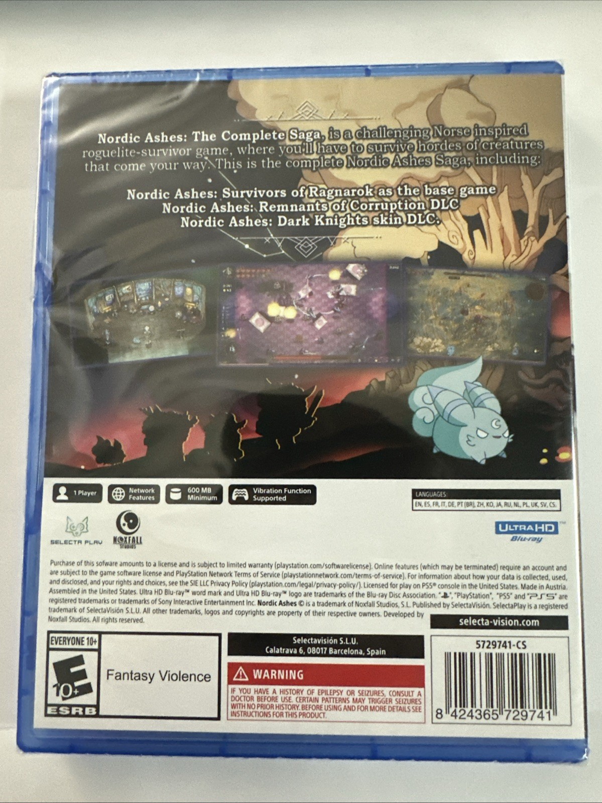 Nordic Ashes: The Complete Saga PS5 PlayStation 5 Game USA Version New Sealed