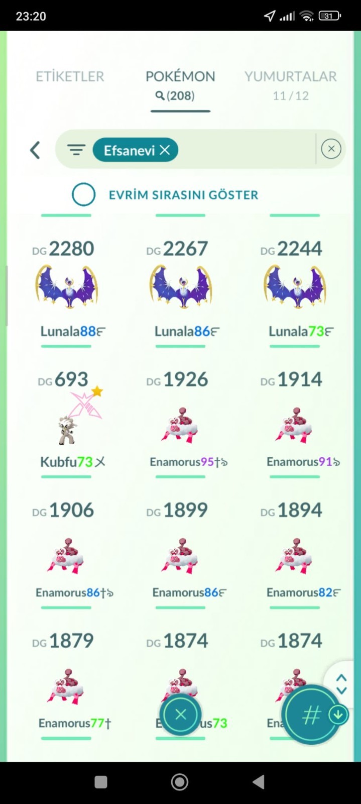 Pokémon Go level 72 lvl – 2016