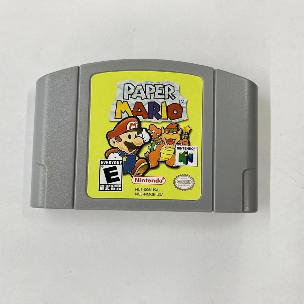 Paper Mario – Nintendo 64 (N64) Perfect addition Tested and working