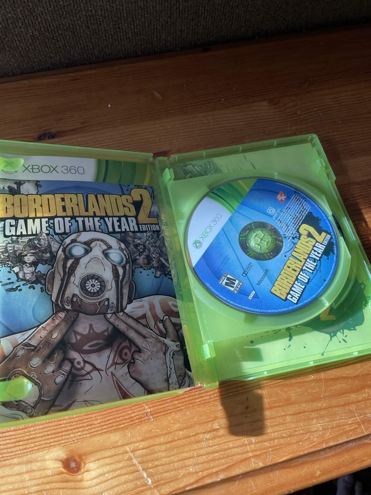 Borderlands 2 — Game of the Year Edition (Microsoft Xbox 360, 2013)