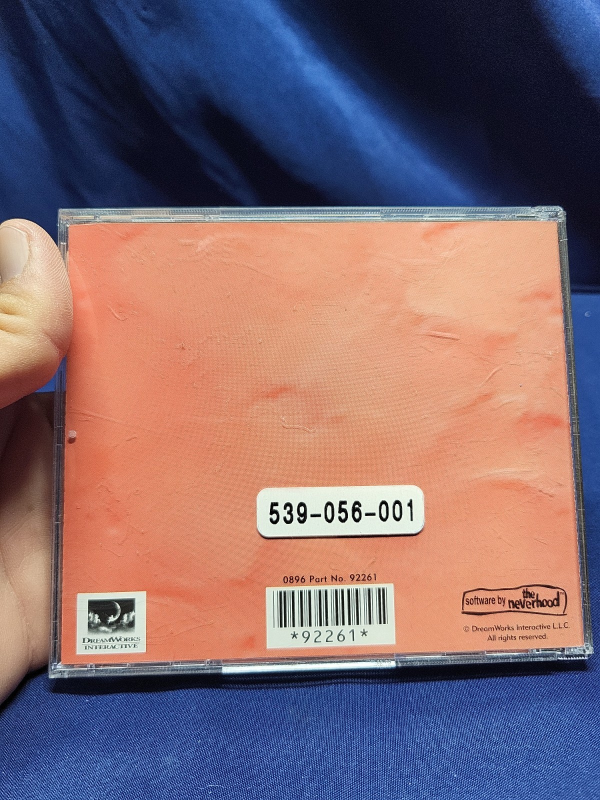 The Neverhood PC 1996 DreamWorks Interactive CD-ROM Disc & Manual
