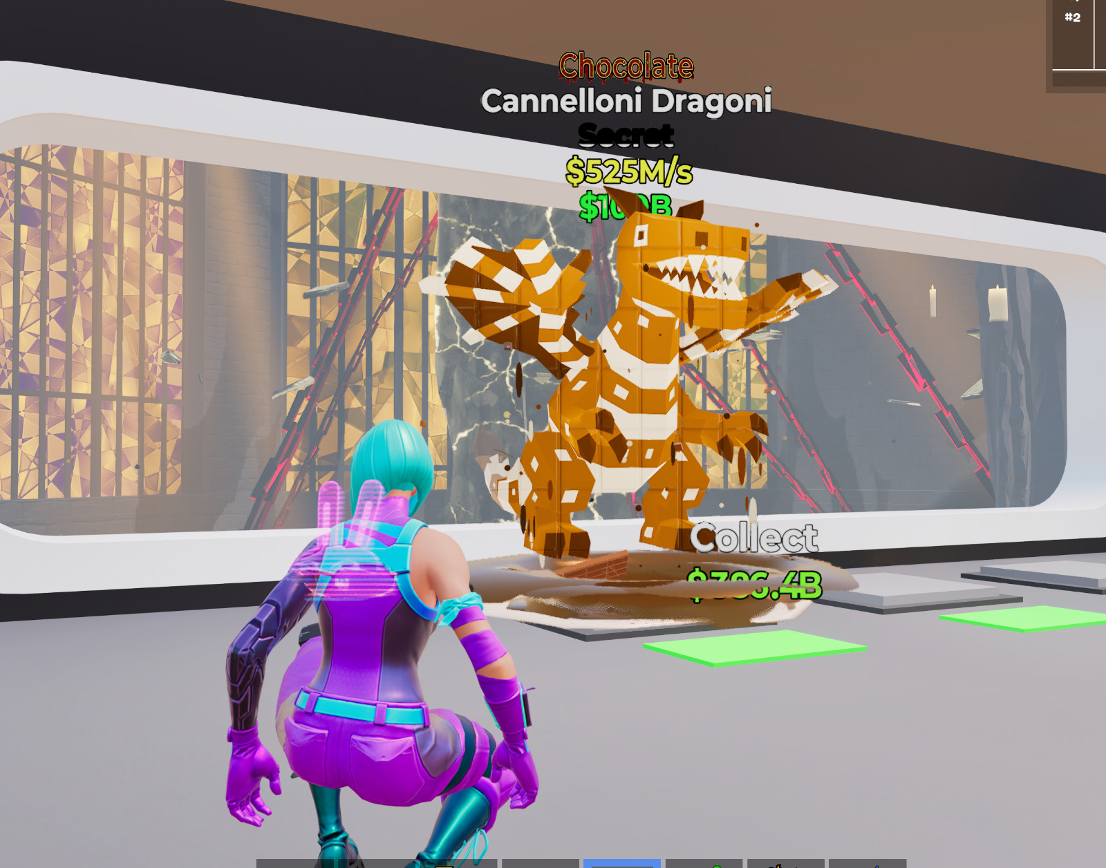 Chocolate Cannelloni Dragoni; Fortnite steal the brainrot
