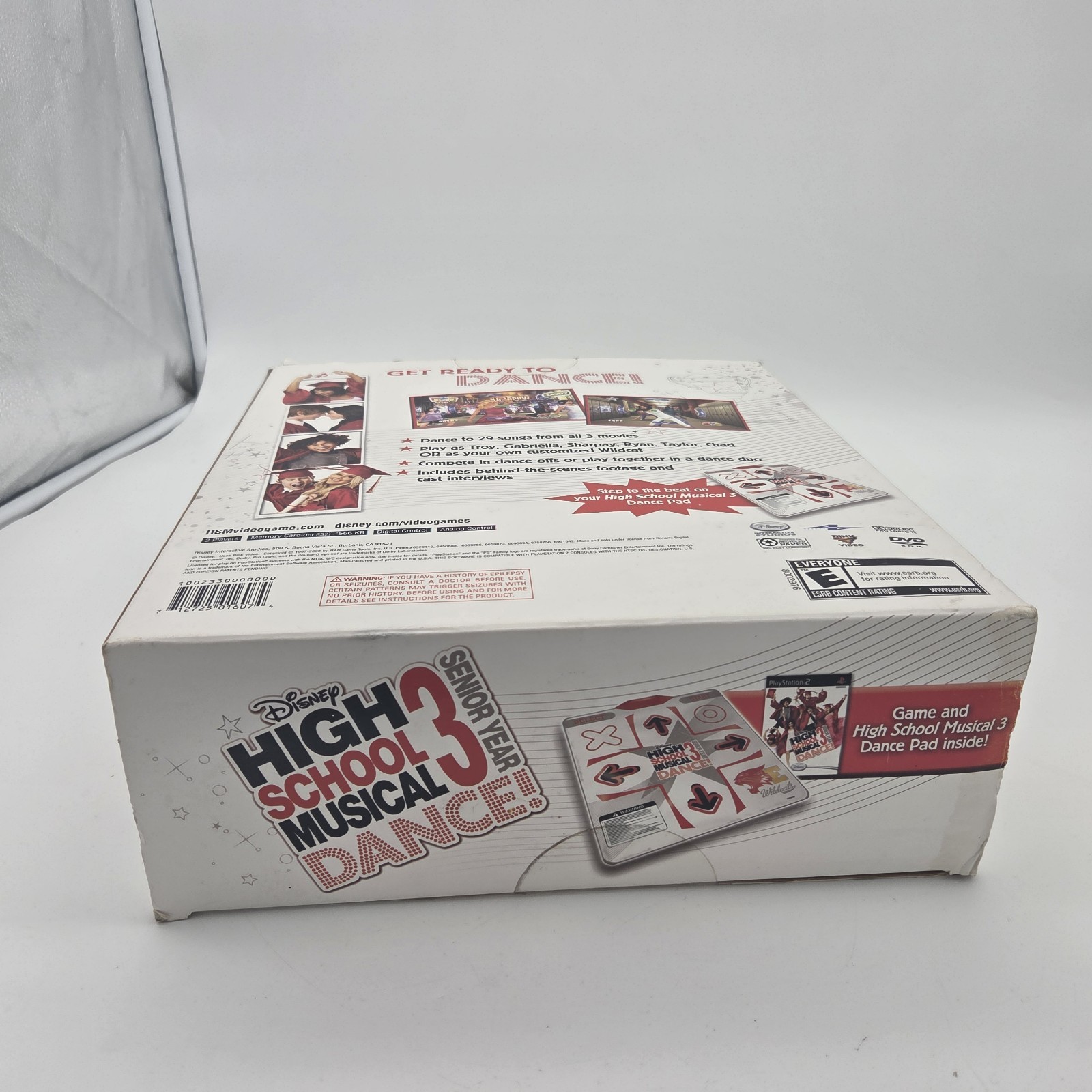 High School Musical 3: Senior Year Dance Bundle (Sony PS2) New Open Box