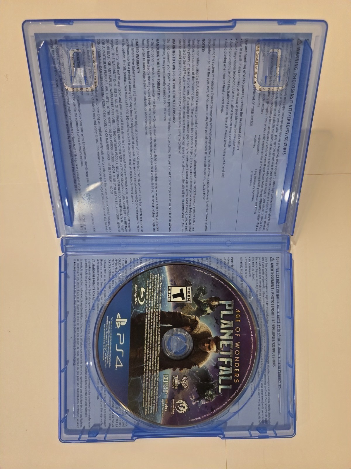 Age of Wonders: Planetfall PS4 Strategy Game CIB- Tested