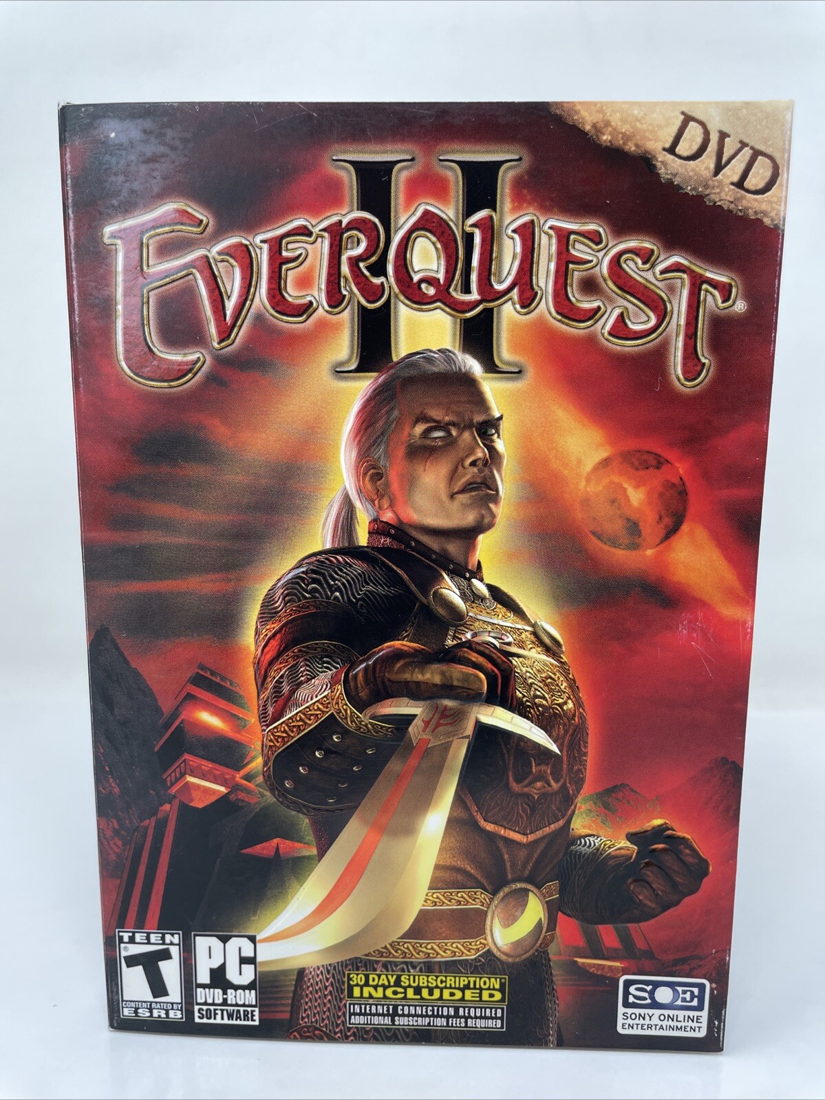 EverQuest II 2004 Sony Online PC Adventure Role playing Game.